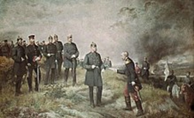 Guerra franco-prussiana e Napoleone III catturato