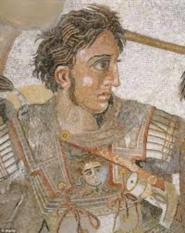 Alexander departs for Asia