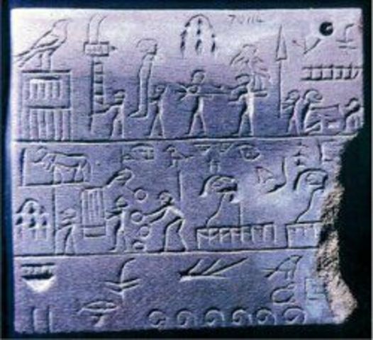 Tablilla de marfil del rey Zed