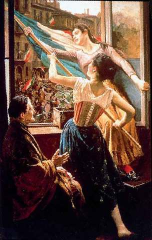 Prima manifestazione per il diritto di voto femminile