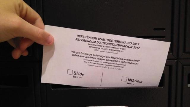 El referéndum del 1 de octubre de 2017