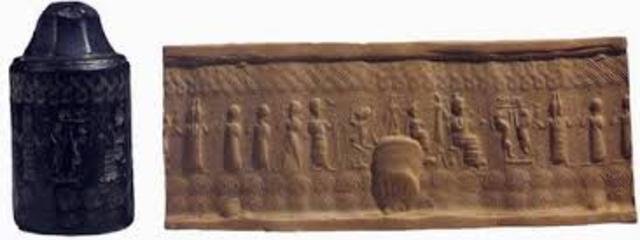 Sello cilíndrico hitita