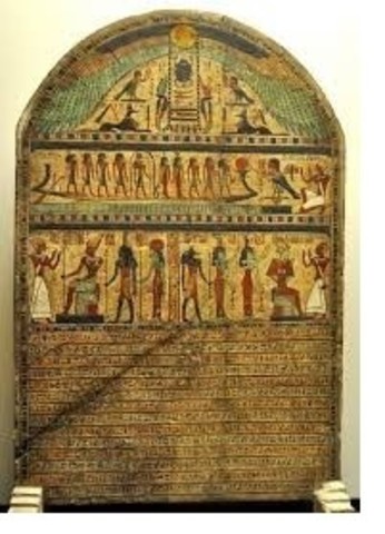 DETALLE DEL LIBRO DE LOS MUERTOS DE TUTMOSIS III