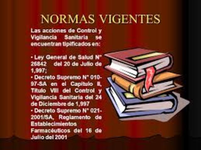 Establecimiento de normas al servicio educativo