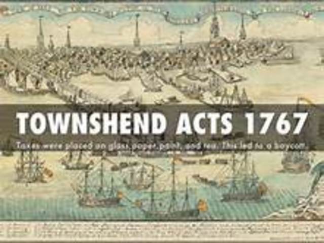 Townshend Act/Duties
