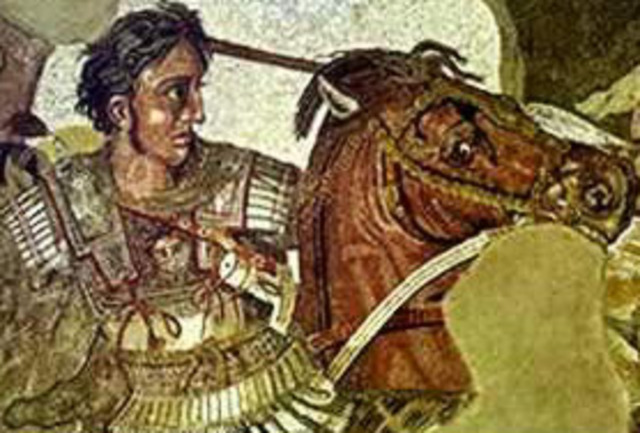 Alexander conquers Egypt