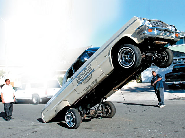 The First Time I Made My Pops Lowrider Jump