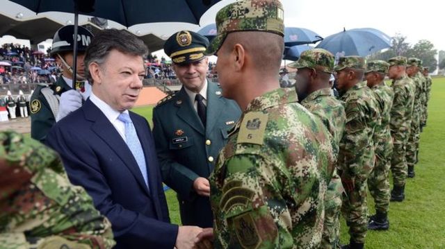 Desmovilización de las FARC.