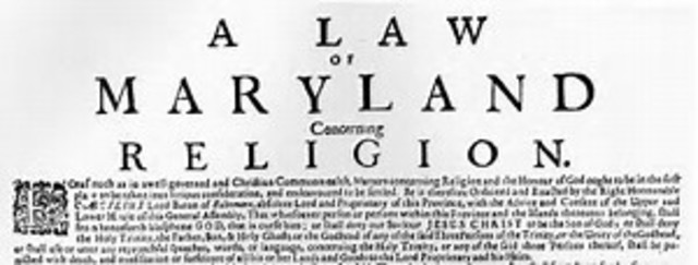 Maryland Toleration Act