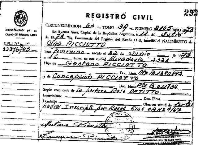 Adopción de Olga