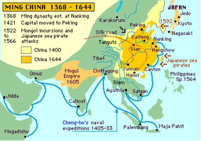 Start of Ming Dynasty
