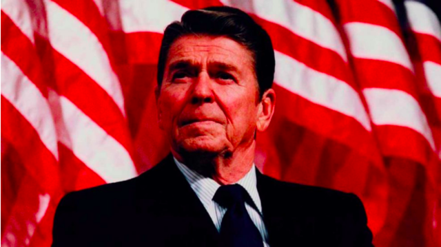 Ronald Reagan, Presidente.