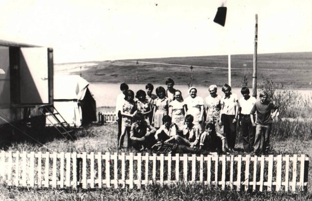 х. Новороссошанский ­ колхоз "Красное знамя" Председатель ­ Фетисов Иван Павлович