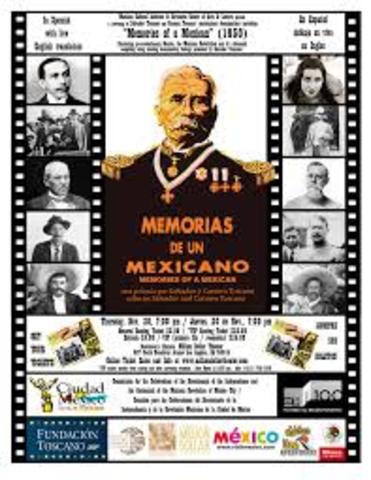inicia la grabación de memorias de un mexicano