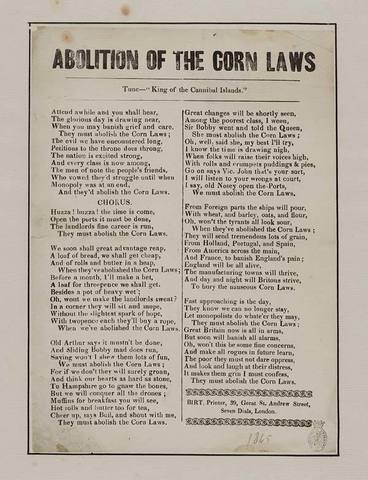 The Corn Laws of 1846