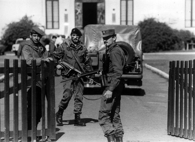 Segundo levantamiento del grupo carapintadas