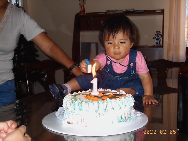 Mi primer cumpleaños .