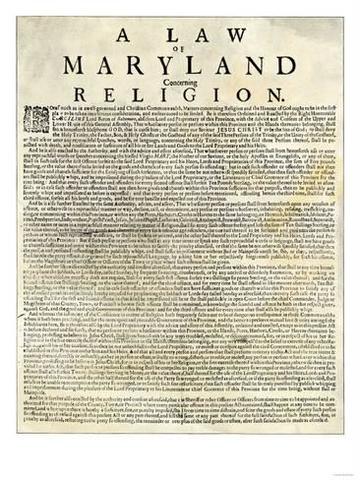 Maryland Toleration Act