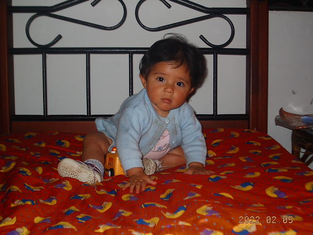 La primera vez que gateé