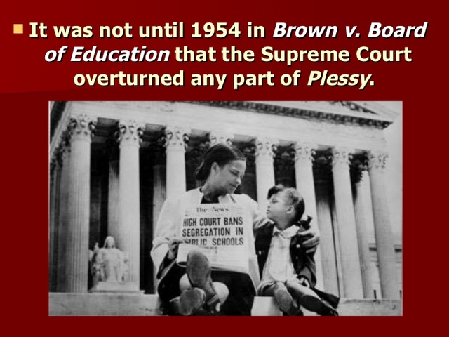 Seperate but not equal