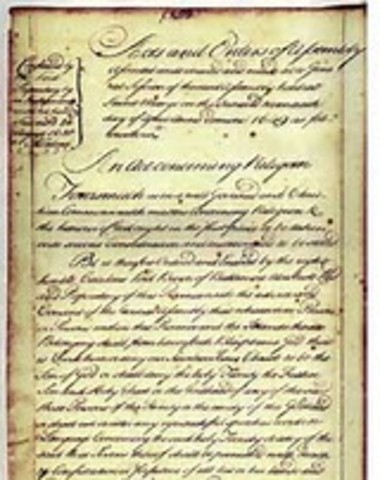 Maryland Toleration Act