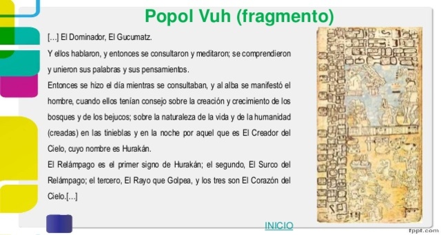 La literatura maya (siglo XV)