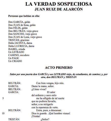 Literatura barroca (siglo XVII)