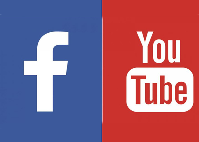 facebook, youtube