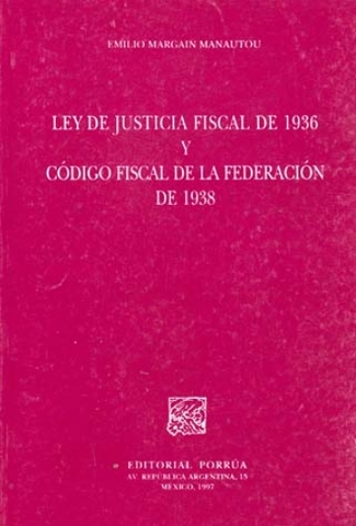 LEY DE JUSTICIA FISCAL