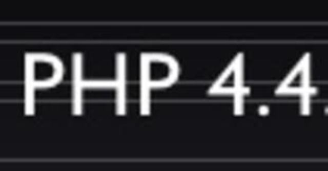 PHP 4.4