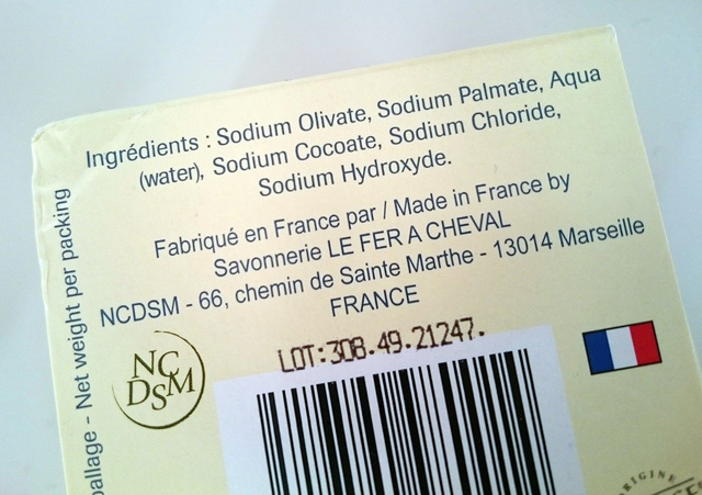 Création de savon de Marseille