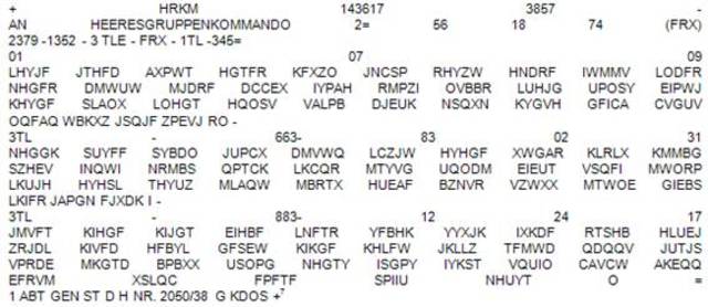 Encriptación del mensaje
