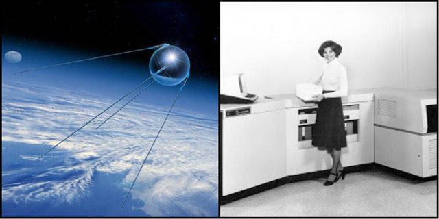 Lanzamiento Sputnik I e impresora matricial