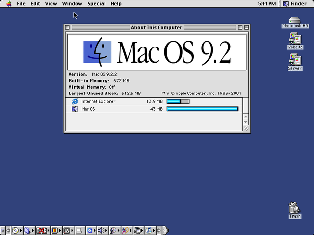 MAC OS 9