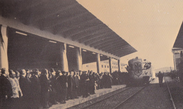 Inaguración de la nueva estación de Cáceres.