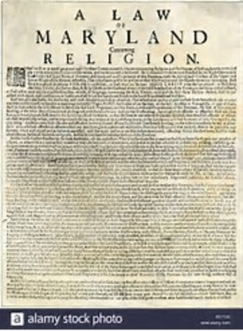 Maryland Toleration Act