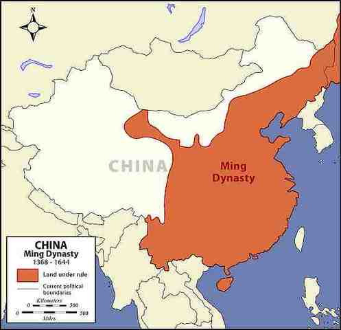 The Ming Dynasty began in China