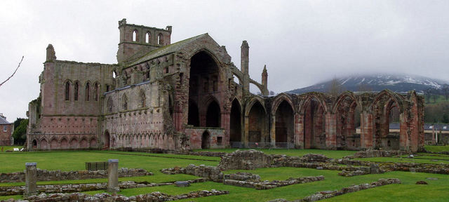 Vikings attack the monastery of Lindisfarne, Northumbria
