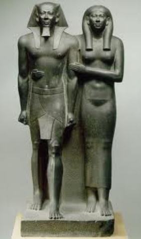 Mankaure and His Wife, Queen Khamerernebty