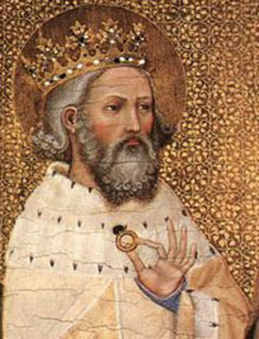 Edward the Confessor becomes king of England