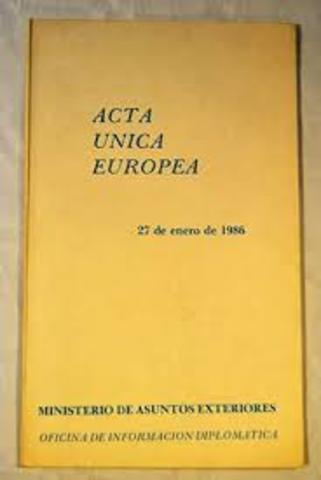 Acta Única Europea