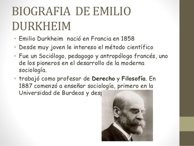 Durkheim , (1935)