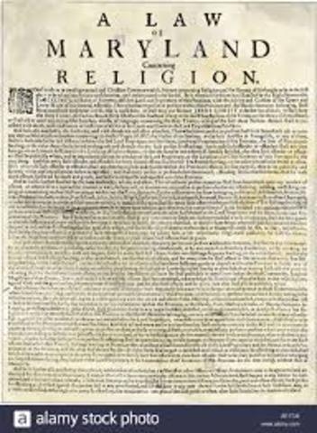Maryland Toleration Act