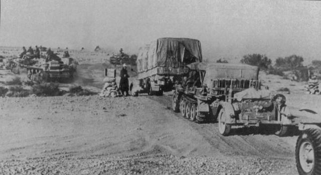 Inglaterra detiene el avance alemán en África en la Primera Batalla de El Alameín