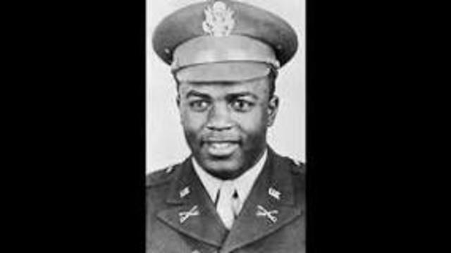 Robinson was drafted into the Army.