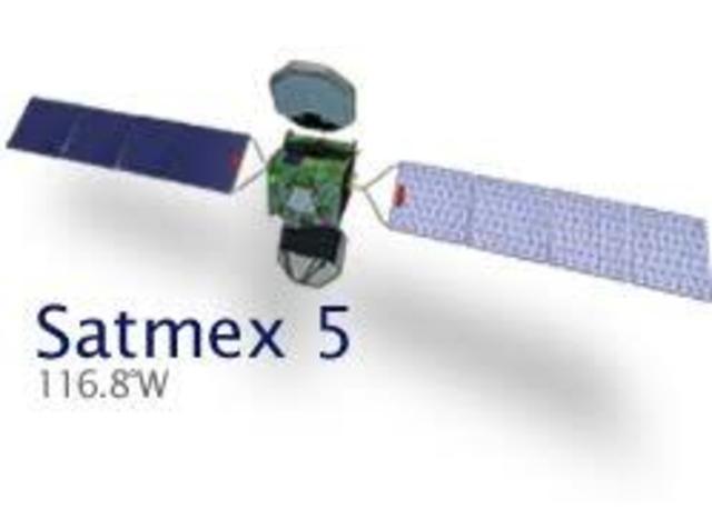 Satmex5 satellite launched