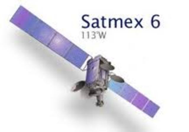 the Satmex 6 satellite was launched
