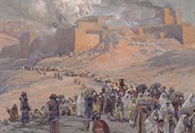Fall of Babylon to Persian king Cyrus the Great in 539 BCE,