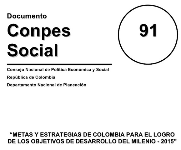 Aprobación del CONPES 091