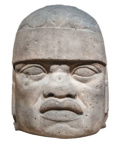 The Olmec Civilization developed along the Gulf Coast of Mexico.